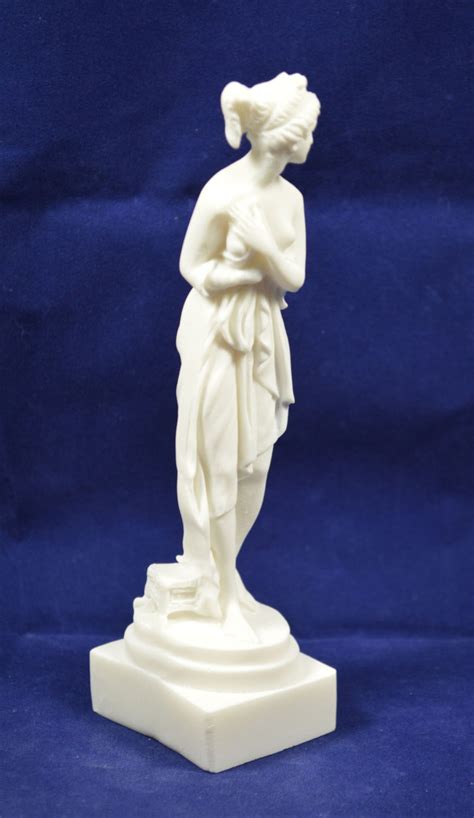 Sappho Statue Ancient Greek Poet Small Sculpture Etsy