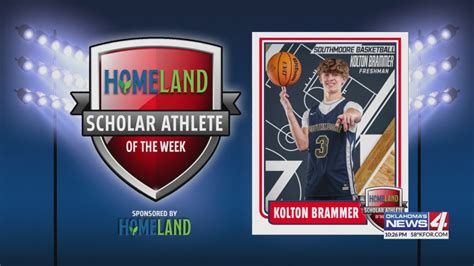 Homeland Scholar Athlete Of The Week Kolton Brammer