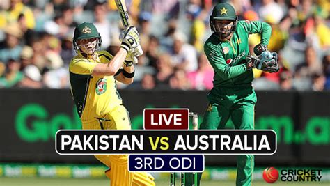 South africa vs pakistan 1st odi live streaming: Live Cricket Score Pakistan vs Australia, 3rd ODI at Perth ...