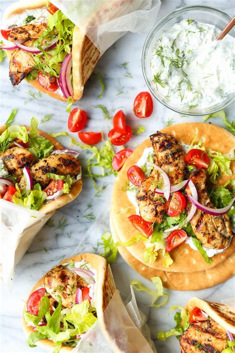 Find your favorite recipe today and enjoy! Greek Chicken Gyros - Damn Delicious - recipes-online