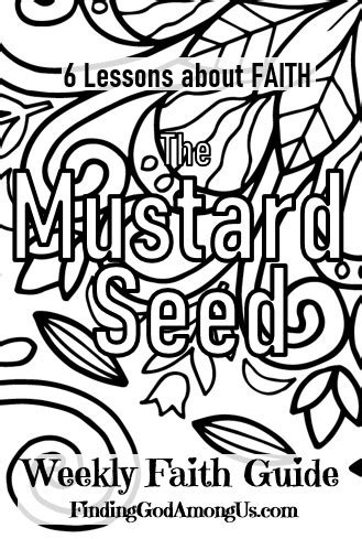 Frequently asked questions about faith like a mustard seed farm. Parable of the Mustard Seed Coloring Page Booklet ...