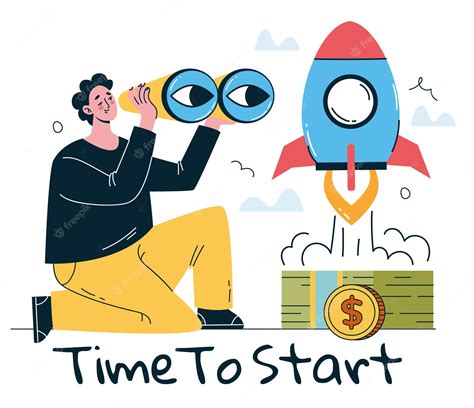 Premium Vector | Time countdown project start up business innovation
