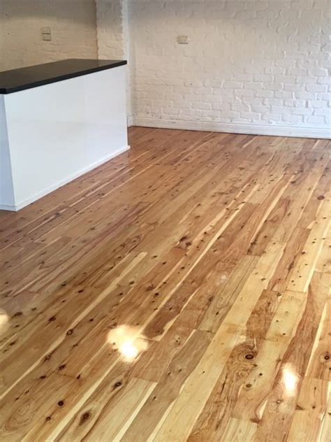 Call 07 5513 1555 today to find out more about our cypress pine hardwood flooring. Cypress Pine with Gloss Finish - All Floors Sanding