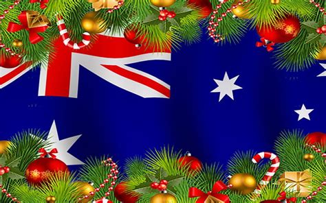 Australian Christmas Australian Holidays Christmas Flag Hd