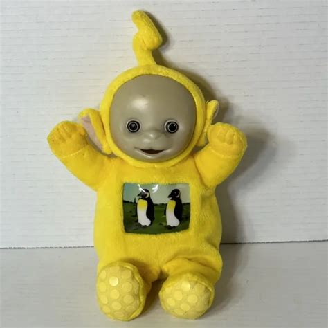 Vintage Laa Laa Teletubbies 6 Plush Toy Doll Yellow Ragdoll 2004 Euc