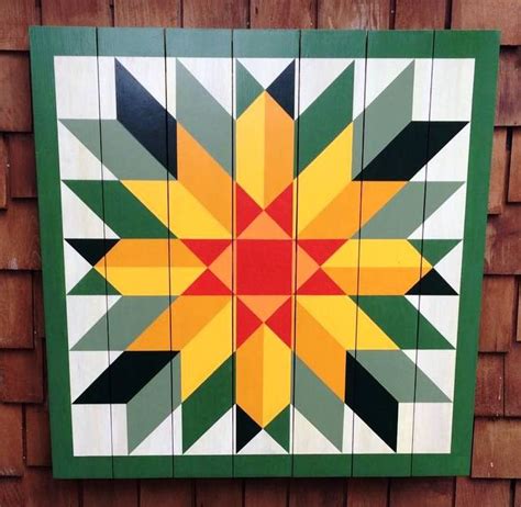 Sunflower Barn Quilt By Chela Painted Barn Quilts Barn Quilt