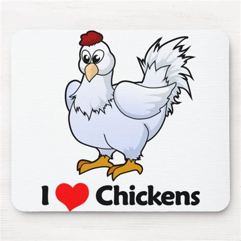 I Love Chicken Ts And T Ideas Zazzle Uk