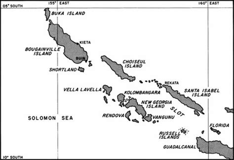 A map of the allied island hopping campaign in ww2. USNI Blog » Blog Archive » The Solomons Campaign: Ground ...