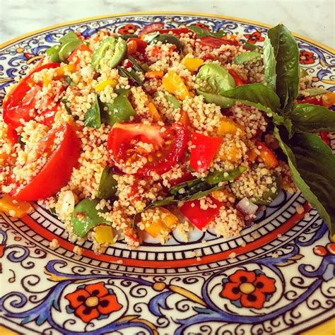 My italian couscous salad can easily be one of your main dishes for family meals, picnics, lunch boxes and brunches. Italian Couscous Summer Salad | Pasta dishes, Summer ...