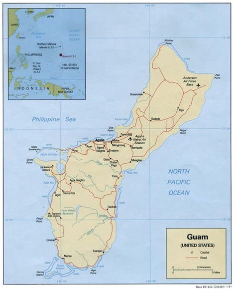 Maps Satellite Map Guam