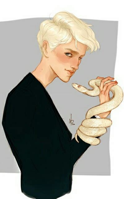 To a draw, managing to land and dodge spells as much as his opponent . Draco Malfoy drawing shared by Alexa on We Heart It