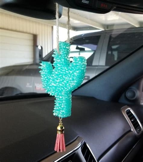 Tassel Cactus Car Freshies Air Fresheners Aroma Beads Etsy In