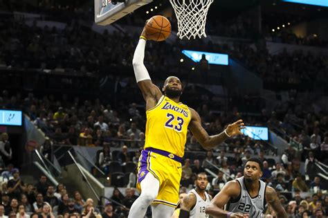 Lebron James Moves Into Sixth All Time In Nba History In Scoring