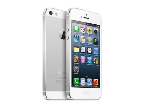 Apple Iphone 5 White 4g Lte Smart Phone With 4 Screen Ios 6 16gb