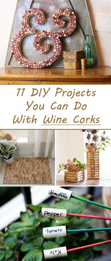 11 Diy Projects You Can Do With Wine Corks Cool Diy