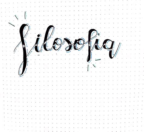 Capa De Trabalho De Filosofia Com Desenho
