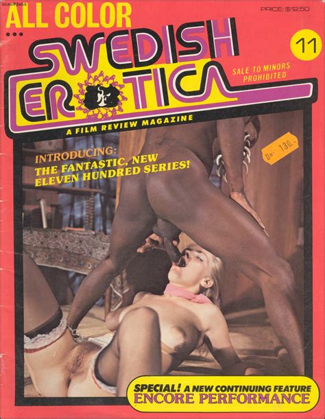 Una Raccolta Unica Di Riviste Pornografiche Swedish Erotica N 11