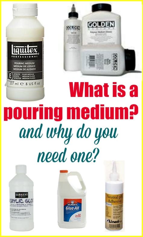 Acrylic Pouring Medium Guide Everything You Need To Know