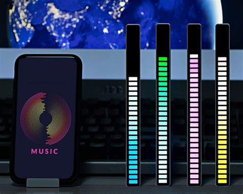 Music Sound Controlled Levels Light Bar Dreamcolor Led Life Ledsix