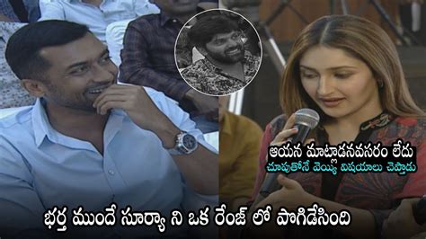 After clearing the ssb exam, gaurav arya joined the indian army as a short service commissioned officer. Arya Wife Sayyeshaa Praises Suriya's Eyes | Bandobast Pre ...