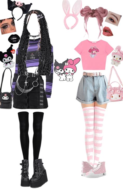Kuromi And My Melody Outfit Shoplook