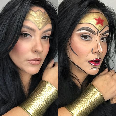 Wonder Woman Comic Book Makeup Saubhaya Makeup
