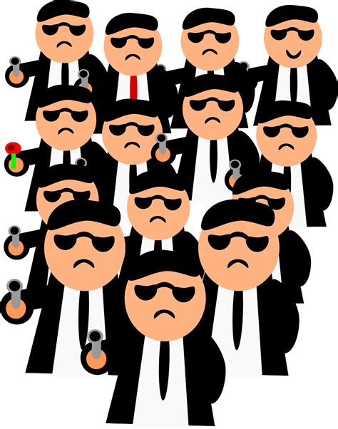Men Gangster Robbery Free Vector Graphic On Pixabay