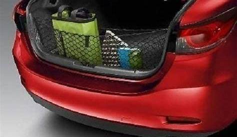 Envelope Style Trunk Cargo Net for Mazda 3 Mazda3 4-Door 2014-2019
