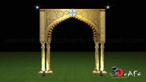 It is a perfect representation of what you would like people to think about your style and preferences. Haraprasad Mohanty (3D Artist): Entrance Arch Design