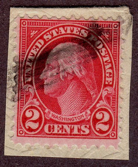 Rare Washington Red 2 Cent Stamp Postage