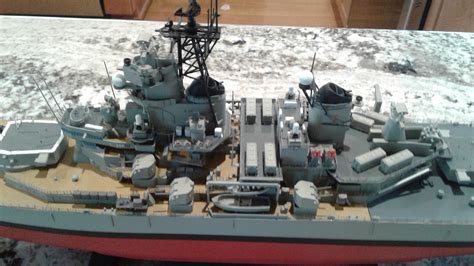 Us Battleship Bb 63 Missouri Boat Plastic Model Military Ship Kit