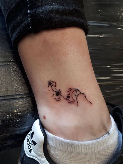 Lady And The Tramp Tattoo Disney Tattoos Sleeve Tattoos Tattoos For Women