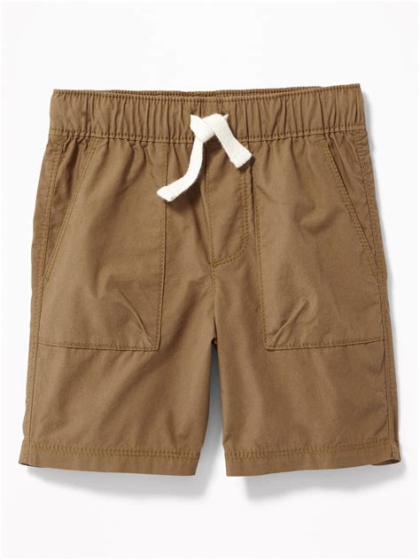 Functional Drawstring Poplin Shorts For Toddler Boys Old Navy