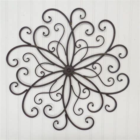large wrought iron wall decor  pick colors metal