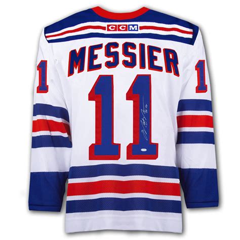 Mark Messier New York Rangers 94 Cup Ccm Autographed Jersey Nhl Auctions