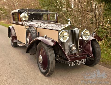 Voiture Rolls Royce Phantom Ii 1930 A Vendre Prewarcar