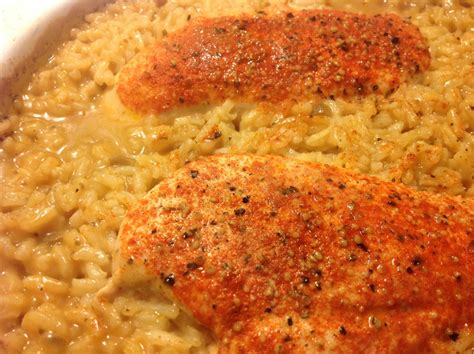 Lemon pepper, paprika, garlic, olive oil, chicken thighs with skin, butter, yellow onion, arborio rice, white wine, chicken broth, milk, pepper, parmesan cheese, fresh place the chicken back into the pot. the dog mom: classic campbells chicken cassarole