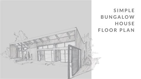 Behind keyplan 3d there is a powerful. SIMPLE BUNGALOW FLOOR PLAN | Keyplan 3D - YouTube