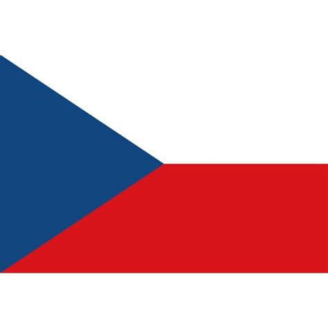 La bande blanche représente la bohème, la bande. drapeau Republique Tcheque - Euroguidance