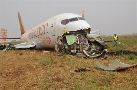 Accident Dun Boeing 737 Cargo De La Compagnie Ethiopian Airlines Accra Kotoka Ghana 1001 Crash