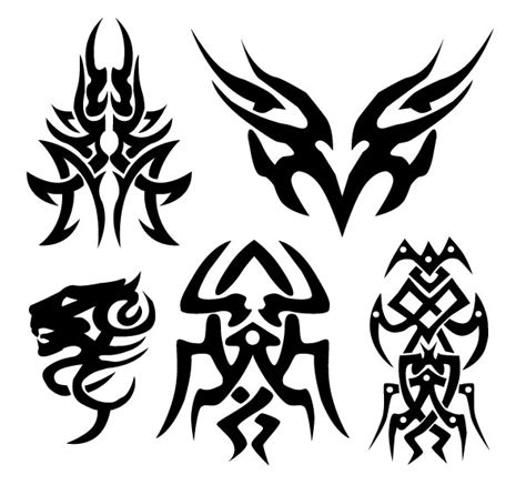 200 Free Vectors Tribal Graphics And Tattoo Designs