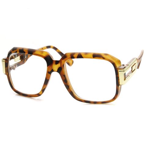 Retro Euro Square Hip Hop 80 S Fashion Clear Lens Glasses 8901 Glasses Square Glasses 80s