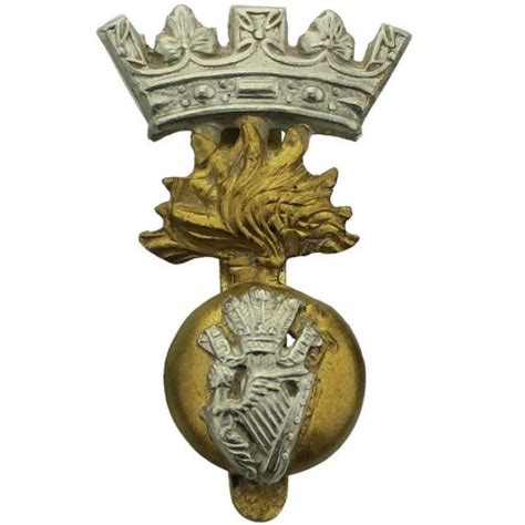 Ww1 Royal Irish Fusiliers Rif Regiment Cap Badge
