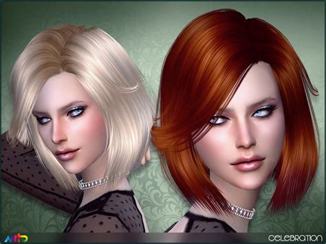 Anto Celebration Hair The Sims 4 Catalog