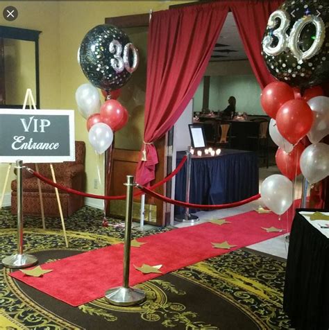 Red Carpet Theme Party Decorations Hollywood Red Carpet Birthday