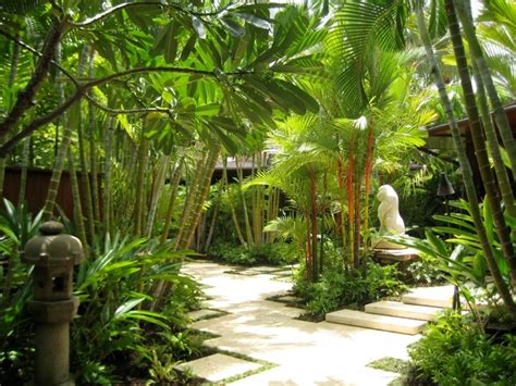 Hawaii Pavillion House Exotique Jardin Hawaï Par Vita Planning