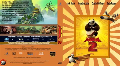 Kung Fu Panda 2 3d Movie Blu Ray Custom Covers Kung Fu Panda 2 3d
