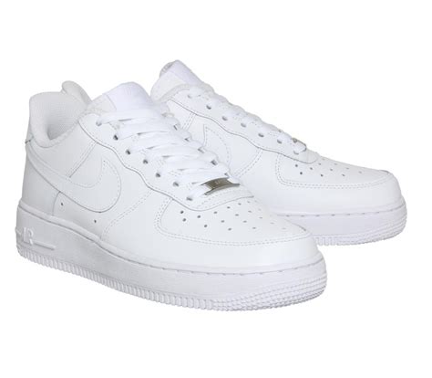 Lyst Nike Air Force 1 Leather Sneakers In White