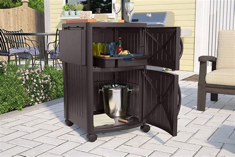 Outdoor Grilling Prep Station Portable Outdoor Bbq Entertainment