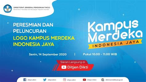 Logo Kampus Merdeka Warna Putih